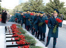 Azerbaijani public honors January 20 tragedy victims’ blessed memory.  Baku, 20 Jan. 2016